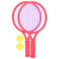 thumbnail image 4 of 1 Pair of Children's Tennis Racket Kids Plastic Badminton Rackets Game Props for Kindergarten Primary School (Size S Random Pattern), 4 of 6