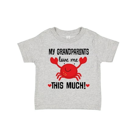 

Inktastic My Grandparents Love Me Gift Toddler Boy or Toddler Girl T-Shirt