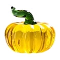 thumbnail image 2 of Glass Pumpkin Figurine, Clear Harvest Decor, Tabletop Centerpiece, Captures Beautiful Light and Adds Elegant Shine for Mantel Shelves, Dining Tables and Entryway Consoles., 2 of 6