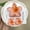 Orange, variant on Flower Hair Claw Clip Set,1 Pc Large and 2 Pcs Small Hawaiian Plumeria Claw Clips,Beach Tropical Hair Accessories for Women
