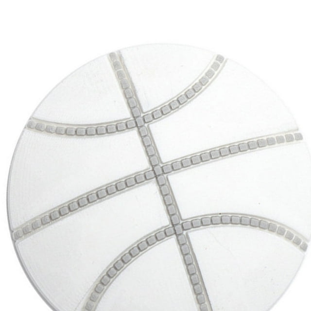 4pcs Mute Door Rear Wall Crash Waterproof pad Anti-collision Anti-Collision Adhesive Pad Basketball Style 5cm