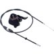 thumbnail image 1 of Kit Control De Velocidad Del Acelerador De Pulgar Funcional Acelerador De Cable De Acelerador De Pulgar De Plástico Sensible Exquisito Kit De Acelerador De Pulgar Para Vehículo De 50-250Cc Inevent VI005484-00, 1 of 6