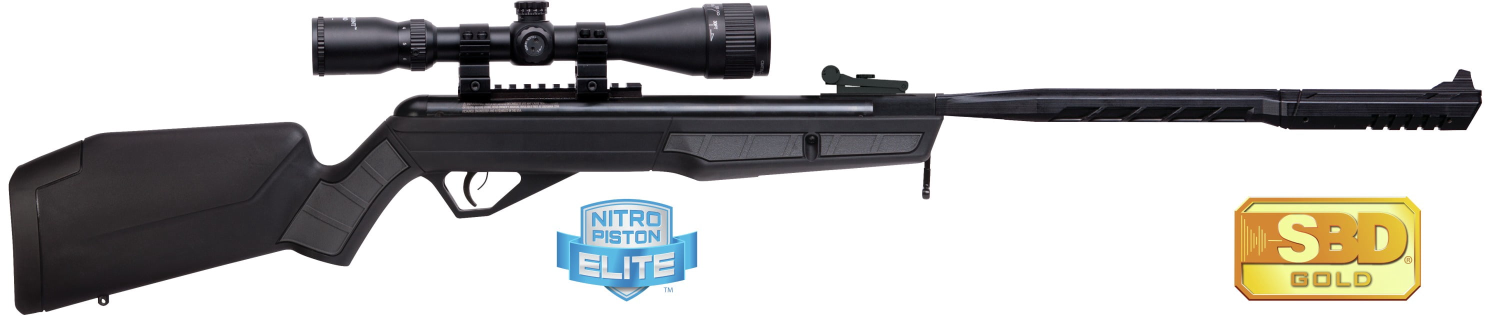 Benjamin Vaporizer .22 Nitro Piston Break Barrel Air Rifle With Scope, BVH22TPSS-SX