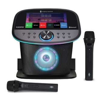 Singing Machine Studio Bluetooth Karaoke with Auto-Tune