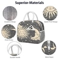 thumbnail image 4 of Lunch Bag Lunch Box for Women Reusable Insulated Lunch Bags,Water-Resistant Gothic Cooler Lunch Tote Bag, Large Capacity for Work Travel Picnic, 4 of 6