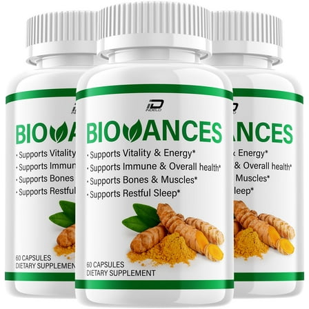 Biovances Capsules – Biovances Natural Blend Energy and Health Support, 3 Pack, 180 Capsules