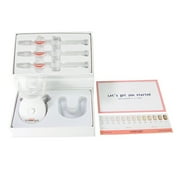 EZGO SmileBright Teeth Whitening Kit with Light Tray, Carbamide Peroxide Teeth Whitening Gel Refill, Coffee Tea Smoking Stain Removal