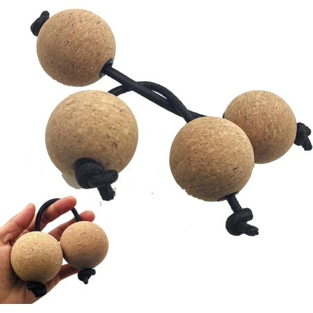 Koshkash, 1/2 Pairs Kush Kash Shakers, Aslatuas Rhythmic Ball Kashaka Instrument, Kashaka Shaker, Easy to Play for Adults and Teenagers at Parties, Shows (2 Pairs)
