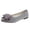 Grey, variant on NOKIO Women's Bowknot F𝗅a𝗍s Sandals Comfortable Daily Casual Shoes Lightweight Close Toe Slippers Summer So𝗅id Color Ladies Slides Cute Ballet L𝗈afers