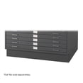 thumbnail image 1 of Safco Closed Low Base in Black (Fits 4986 and 4996 Flat File Cabinets), 1 of 2