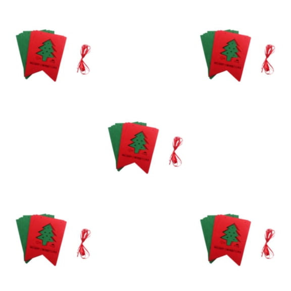 Yuarrent Banderines caprichosos para celebraciones de fiestas y cumpleaños, patrones exquisitos, suministros de tela para fiestas, árbol hueco Type2 NO2