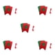 thumbnail image 1 of Yuarrent Banderines caprichosos para celebraciones de fiestas y cumpleaños, patrones exquisitos, suministros de tela para fiestas, árbol hueco Type2 NO2, 1 of 6