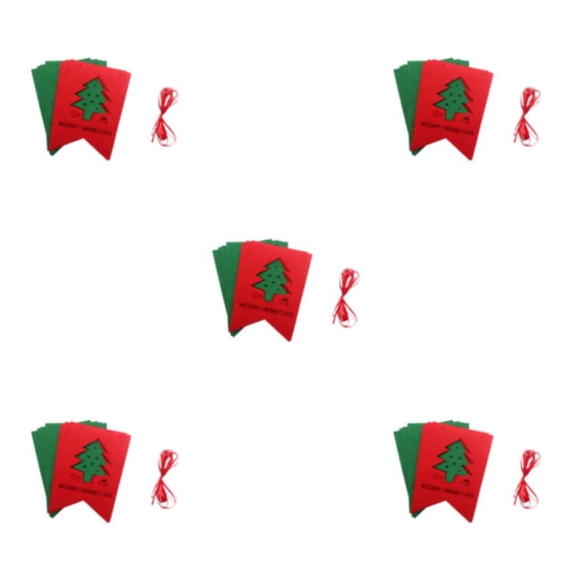 Yuarrent Banderines caprichosos para celebraciones de fiestas y cumpleaños, patrones exquisitos, suministros de tela para fiestas, árbol hueco Type2 NO2