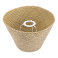 thumbnail image 2 of Homemaxs Shade Lamp Light Rattan Pendant Chandelier Cover Woven Lampshade Shades Table Ceiling Small Drum Wicker Decorative C, 2 of 6