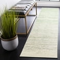 thumbnail image 2 of SAFAVIEH Adirondack Esmond Striped Runner Rug, Sage/Ivory, 2'6" x 12' - Modern Design, Sage & Ivory, Ideal for Living Room, Bedroom, Dining Space, Entryway, Hallway, Kitchen, 2 of 12