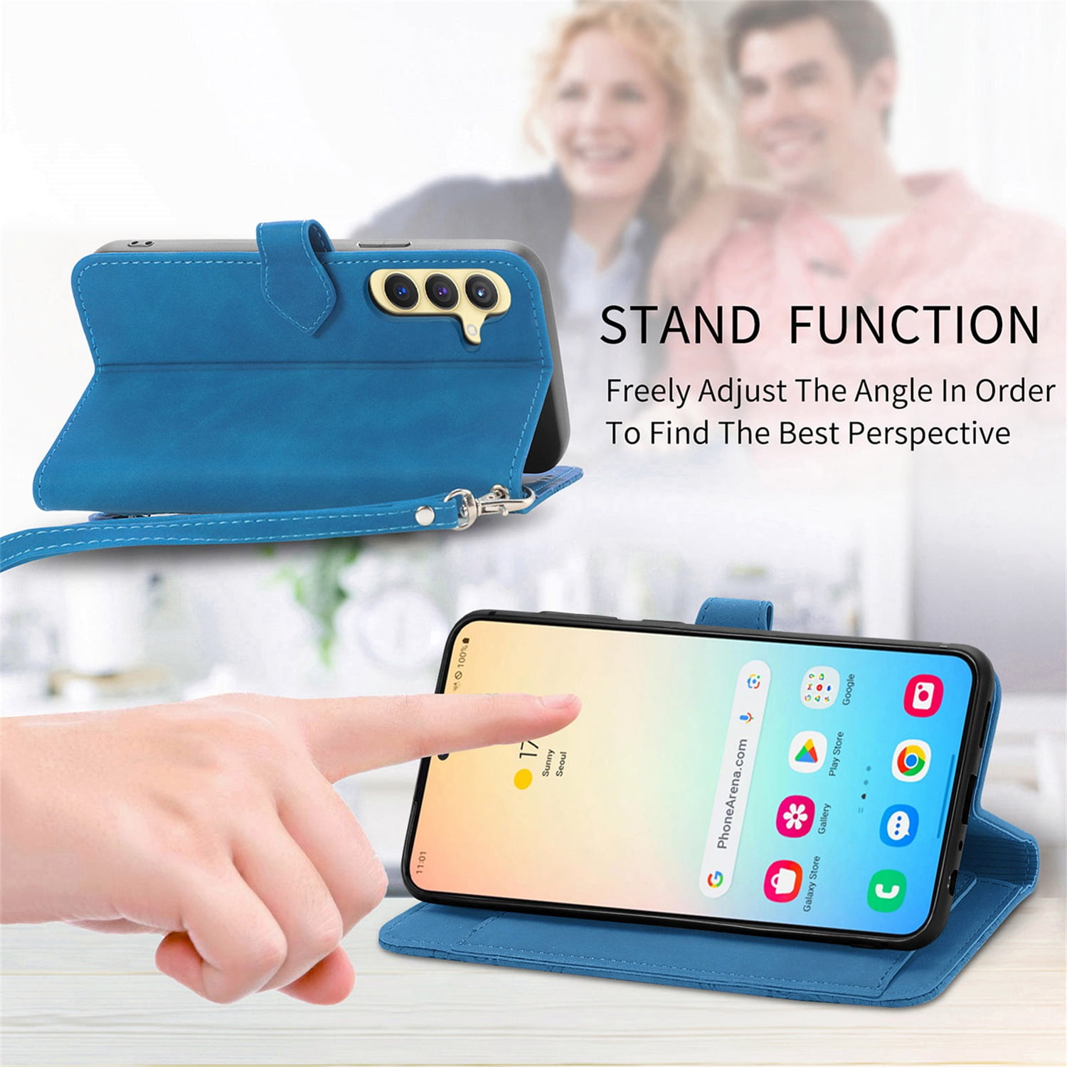Wallet Multi Card Slot Flip Zipper Leather Case For Samsung Galaxy A55 A35 A25 A15 A05 A05S A14 A24 A34 A54 Phone case