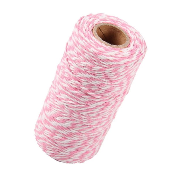 Lolmot Twine Rope For Crafts Two Colors Cotton Bakers Twine Rope Rustic Country Crafts Handmade Accessories Other