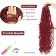 thumbnail image 4 of African Dirty Braid Crochet Hair - 24 Inch Soft Wig Braid - Suitable for Black Women, Natural-Looking, Lightweight & Easy to Install, 4 of 5