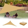 thumbnail image 1 of Boreal Craft Housse pour Canapé Pare-Soleil Triangle Pare-Soleil Bloc 95 % pour Patio Jardin Activités Extérieures avec Kit de Fixation, 1 of 3
