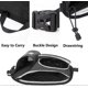 thumbnail image 4 of Waist Fanny Pack, Bumbags with Bottle Holder, Water Repellent Bum Bag, Large Capacity, Bum Waist Bag for Dog Walking Hiking, 4 of 5