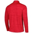 thumbnail image 3 of Men's Levelwear Red TOUR Championship Logo Quarter-Zip Top, 3 of 3