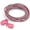 Pink, variant on Sof Sole Reflective Lock-In Stretch Laces, Gray, 1 Pair