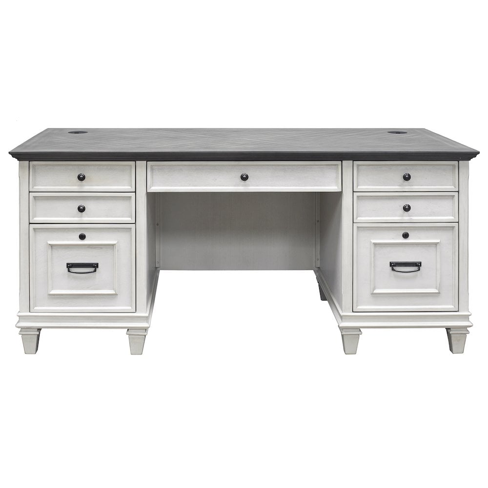 Martin Furniture Hartford Executive Desk - Thumbnail 4