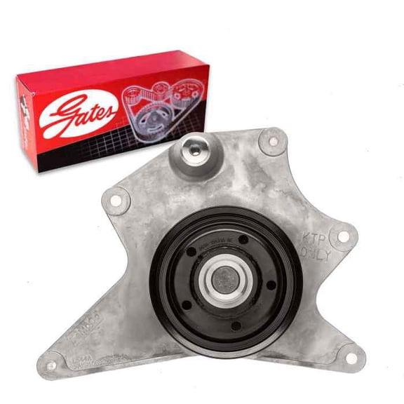 Gates Engine Cooling Fan Pulley Bracket compatible with Ford F-350 Super Duty 6.7L V8 2011-2019