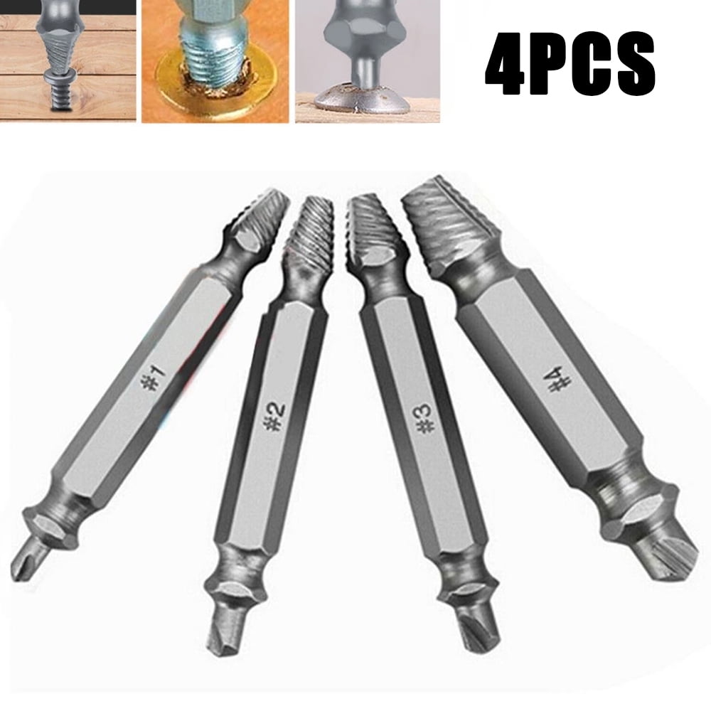 Attachment Screw Extractor Repair Tool 6pcs Damaged Easy Out Convenient 