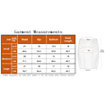 thumbnail image 6 of Women's Solid Zipper Stretch Striped Fitted Bandage Bodycon Mini Pencil Skirt, 6 of 6