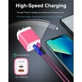 thumbnail image 4 of USB C Block,AILKIN 20W PD Type C Charger Block QC3.0 Dual USB Wall Charger Adapter Plug USB C Brick Power Delivery Fast Charge Quick Charging Charger Block,Rose Gold, 4 of 4