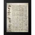 thumbnail image 2 of Da Vinci, Leonardo 11x14 Black Modern Framed Museum Art Print Titled - Codex Leicester: Water Flow, 2 of 5
