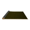thumbnail image 2 of Ahgly Company Indoor Rectangle Abstract Yellow Contemporary Area Rugs, 2' x 5', 2 of 4