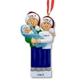 thumbnail image 4 of Ornaments by Elves Personalized Couple with Newborn Baby Boy Xmas Ornament, 4 of 9