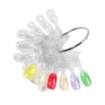 thumbnail image 3 of 60 uds de puntas de exhibición de uñas Colcomx color transparente, 3 of 5