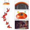thumbnail image 4 of Cardinal Solar Wind Chimes para exterior Red Bird Wind Chime Impermeable LED Luces Spinners Espiral Cuerda Colgante Jardín al aire libre Patio Hogar Decoración de pared Lankey LDL00002RDV0, 4 of 7