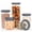 Glass - 5 Set, variant on Glass Food Storage Containers Glass - 5 Set Airtight Pantry Organization Meal Prep