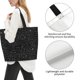 thumbnail image 3 of Fotbe Chemistry Formulas 3 Bolsa Tote Estética de Lona con Estampado para Mujer - Bolsa Reutilizable de Hombro Casual para Vacaciones, Compras, Trabajo y Gimnasio, 3 of 8