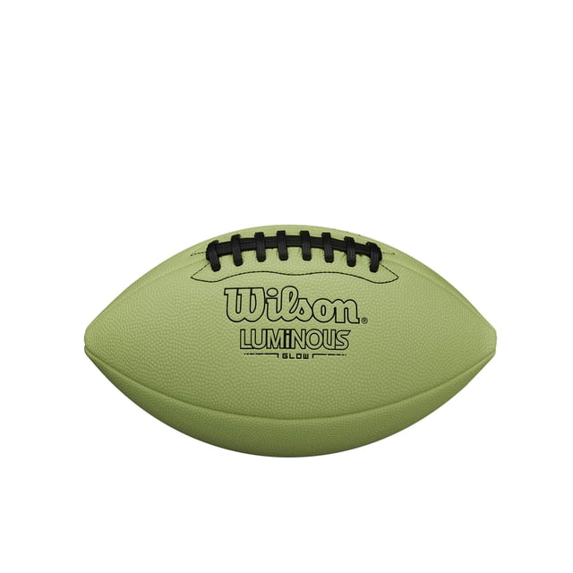 WILSON Sporting Goods Luminous Glow Fb Jr, Green GITD