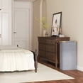 thumbnail image 3 of Lifewit 65L Slim Laundry Hamper with Lid, Narrow Laundry Basket with Removable Bag & Bamboo Handles, Fodable Thin Dirty Clothes Hamper for Laundry Collapsible Bin for Bathroom Bedroom Dorm, Gray, 3 of 10