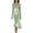 *Green, variant on Women's Floral Off The Shoulder Midi Dress,Elegant Ruffle Hem Cocktail Dress For Women,Ladies Formal Party Wedding Guest Dress with Twist Knot,Light Blue,XS-3XL