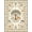 Beige Cream, Pattern 4, variant on ODIKA Zoo Border Beige Playroom Print Orange Woodland Jungle Refined for Entryway, Kitchen, Mudroom, Stain Resistant Flatwoven