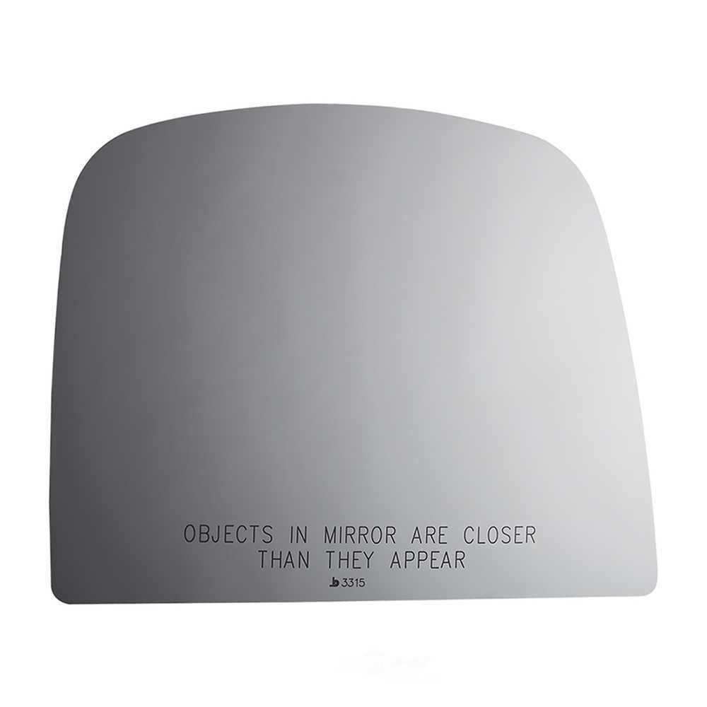 Burco Side View Mirror Replacement Glass - Clear Glass - 3315