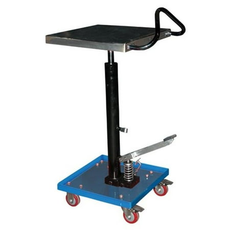 Hydraulic Post - Hydraulic Post Table, 16 x 16 in. - 200 lbs