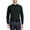 Black, variant on Mens Interlock Knit Mock Turtleneck Long Sleeve Shirt Soft Cotton Blend Comfortable Fit