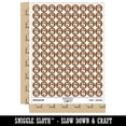 thumbnail image 2 of Wow Surprised Cat Teacher Student 200+ Round Stickers - Brown - Matte Finish - 0.50" Size, 2 of 3