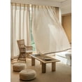 thumbnail image 5 of Factory Supply Natural Linen Japanese Koreanstyle Curtain  LivingRoom Bedroom Transparent Finished Gauze Sheer Drape Home Window, 5 of 7