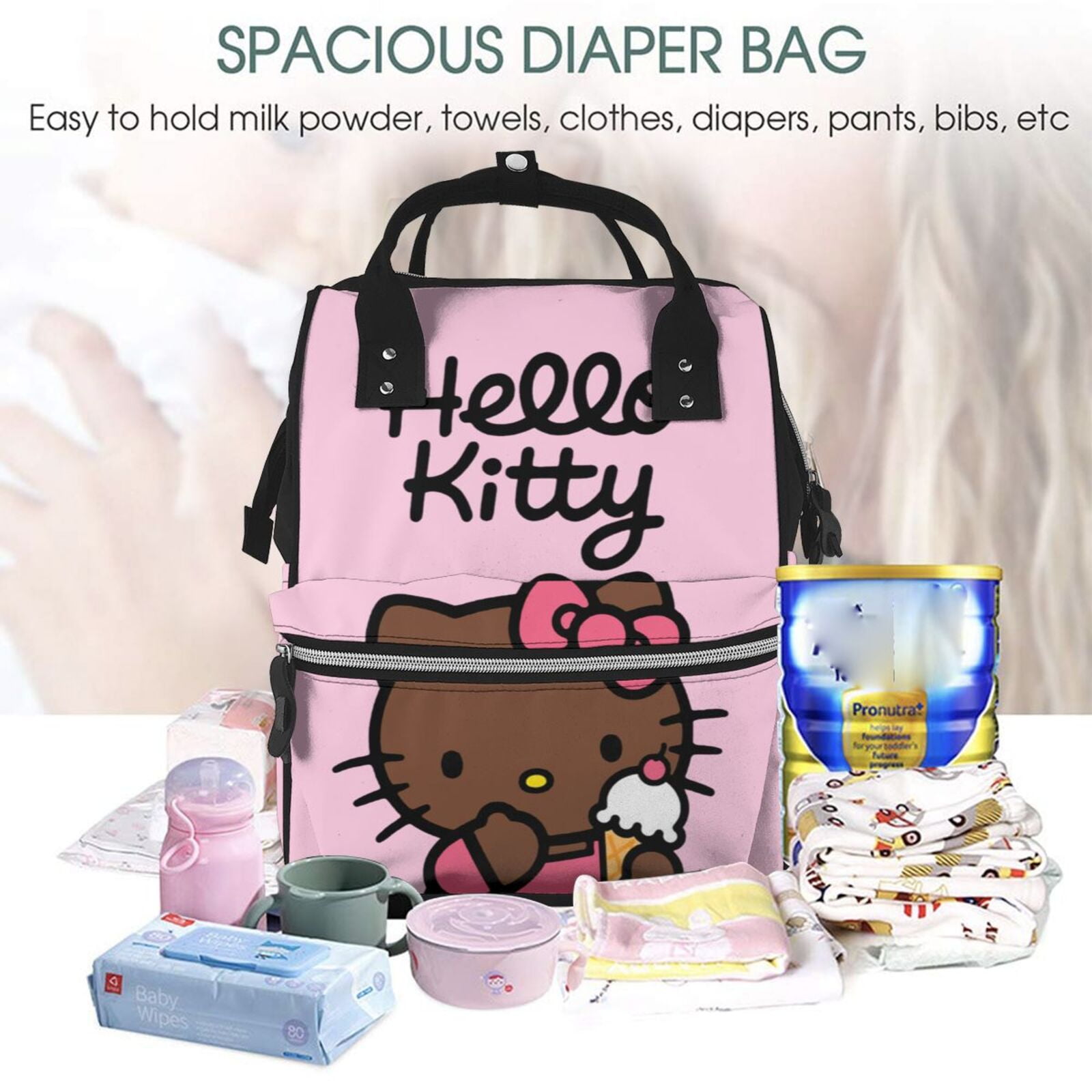 Hello kitty diaper bag walmart hotsell