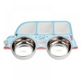 thumbnail image 1 of Baby Plate for Toddlers - Self Feeding Training Divided Plate Dish and Bowl for Baby, Fits for Most Highchairs Trays, BPA Free Microwave Dishwasher Safe, 1 of 1