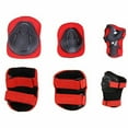 thumbnail image 1 of Bangcool 6PCS Kids Protective Gear Set Wrist Guard Knee Pad Elbow Pad for Skateboarding, 1 of 6